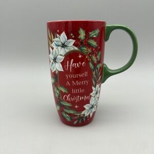 Topadorn Have Yourself A Merry Little Christmas  17oz Mug EUC